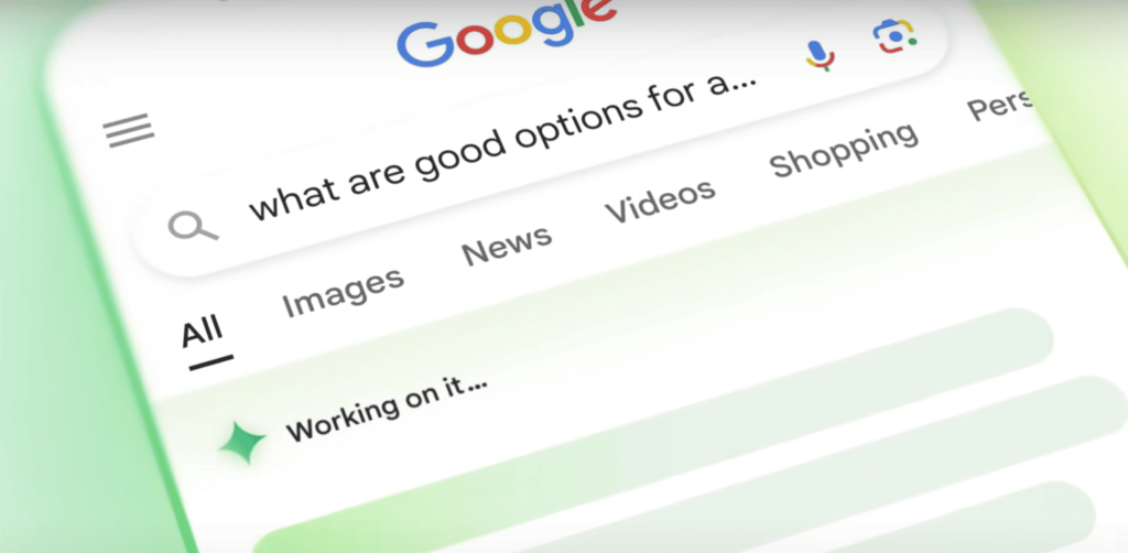 google search generative experience